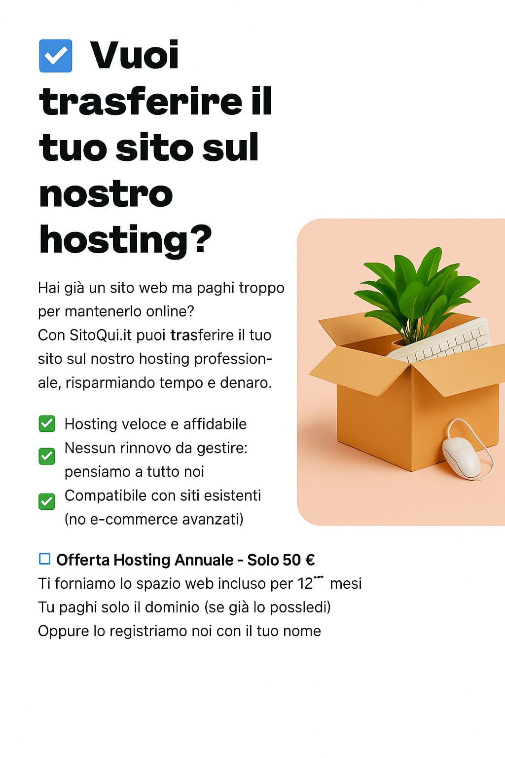 Hosting Sitoqui.it